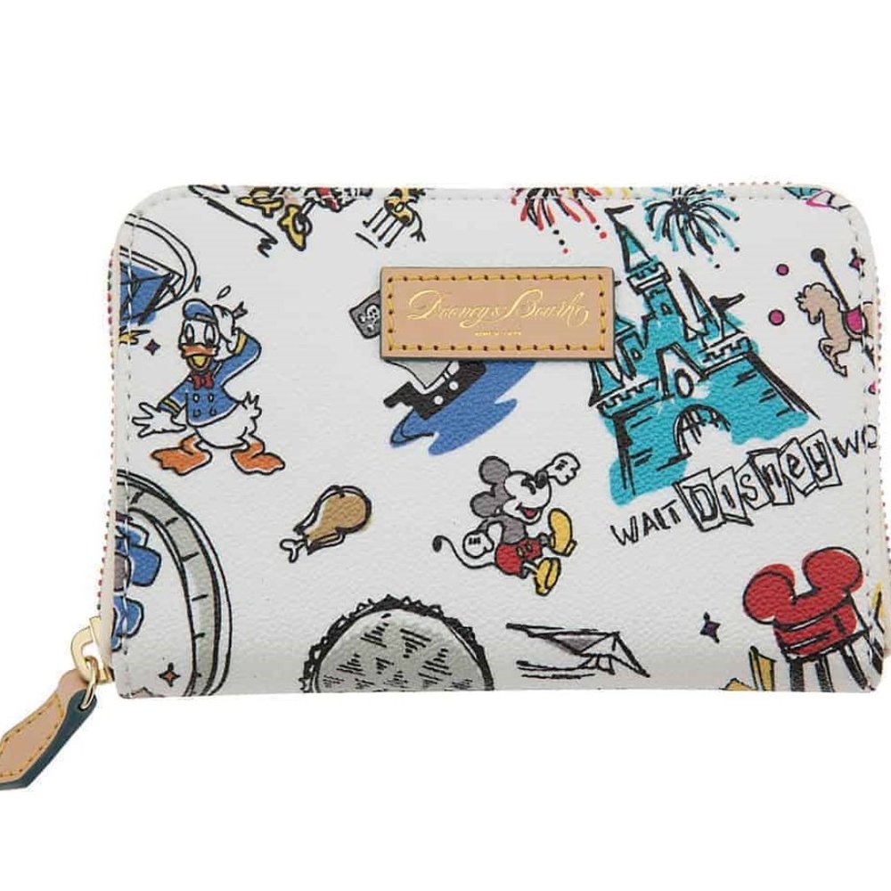 Dooney & Bourke Disneyana Disneyland Disney World Wallet